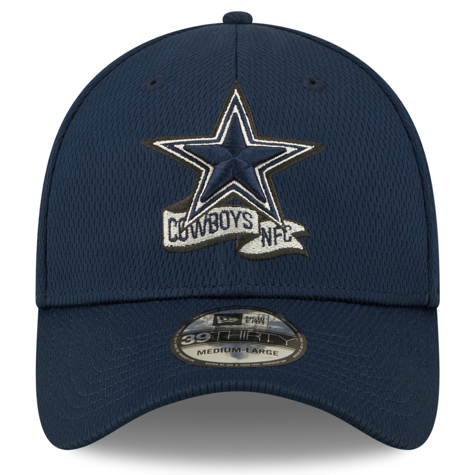 Men's New Era Navy Dallas Cowboys 2022 Sideline 39THIRTY Coaches Flex Hat