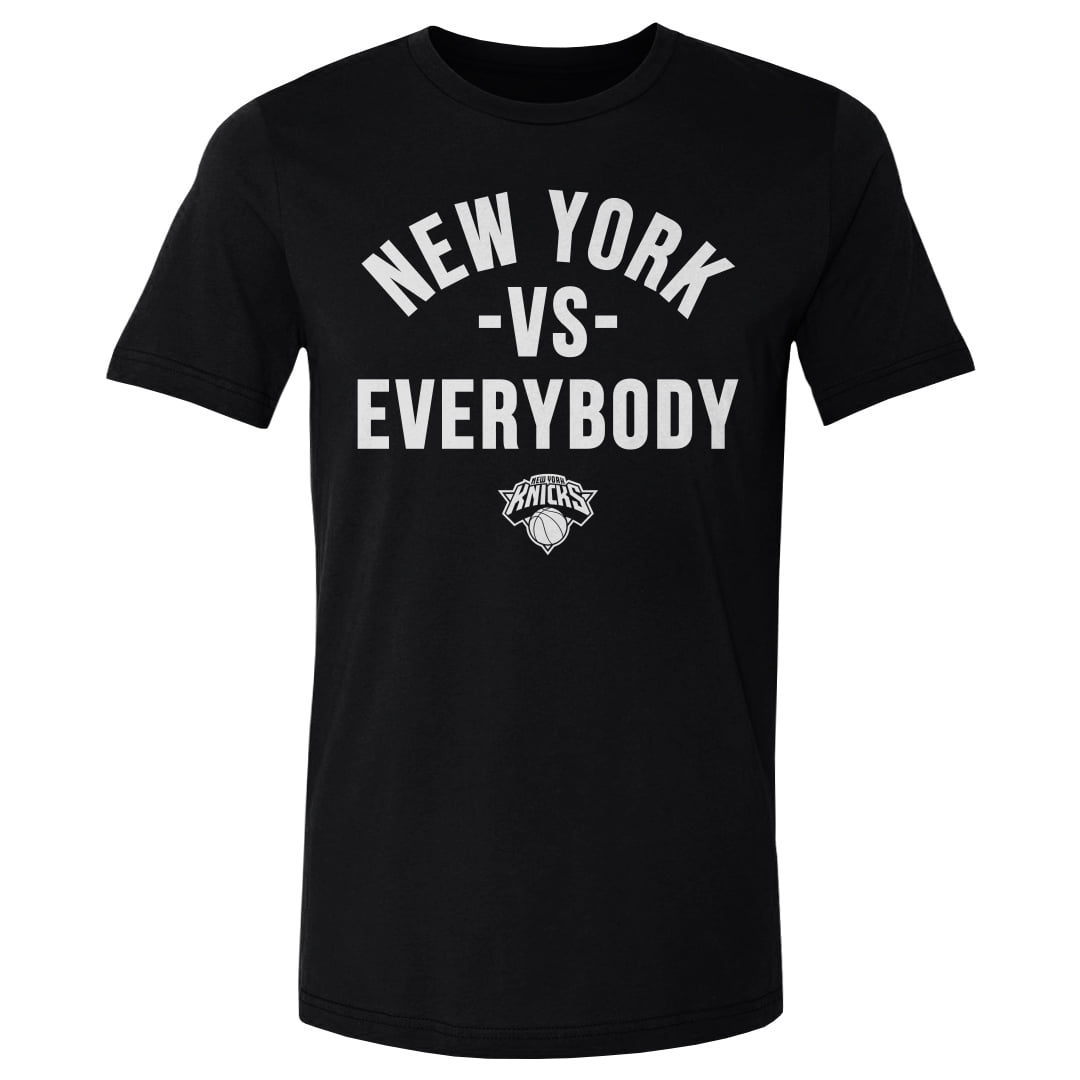 Men's 500 Level  Black New York Knicks vs. Everybody T-Shirt