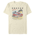 Men's Mad Engine Natural NASCAR Beach Graphic T-Shirt