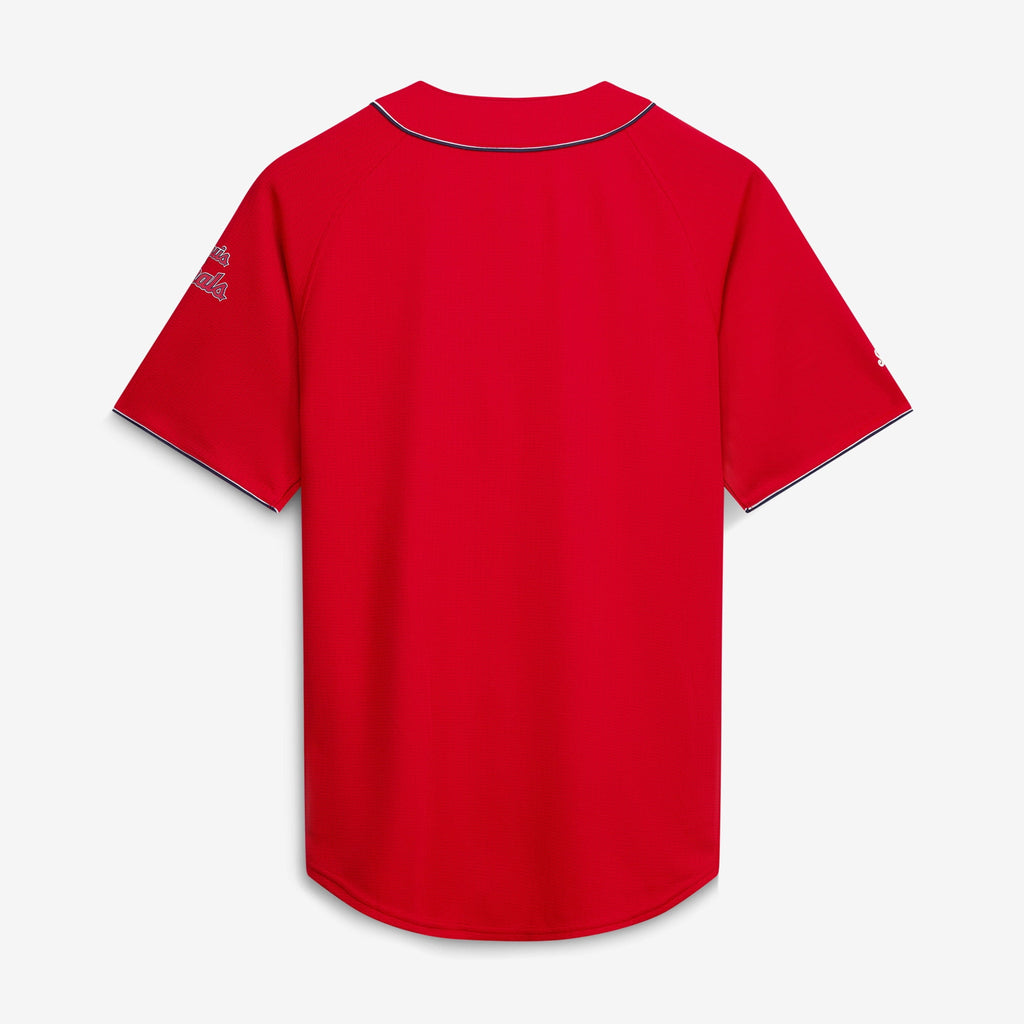 Men's Stitches  Red St. Louis Cardinals Team Color Full-Button Fashion Jersey