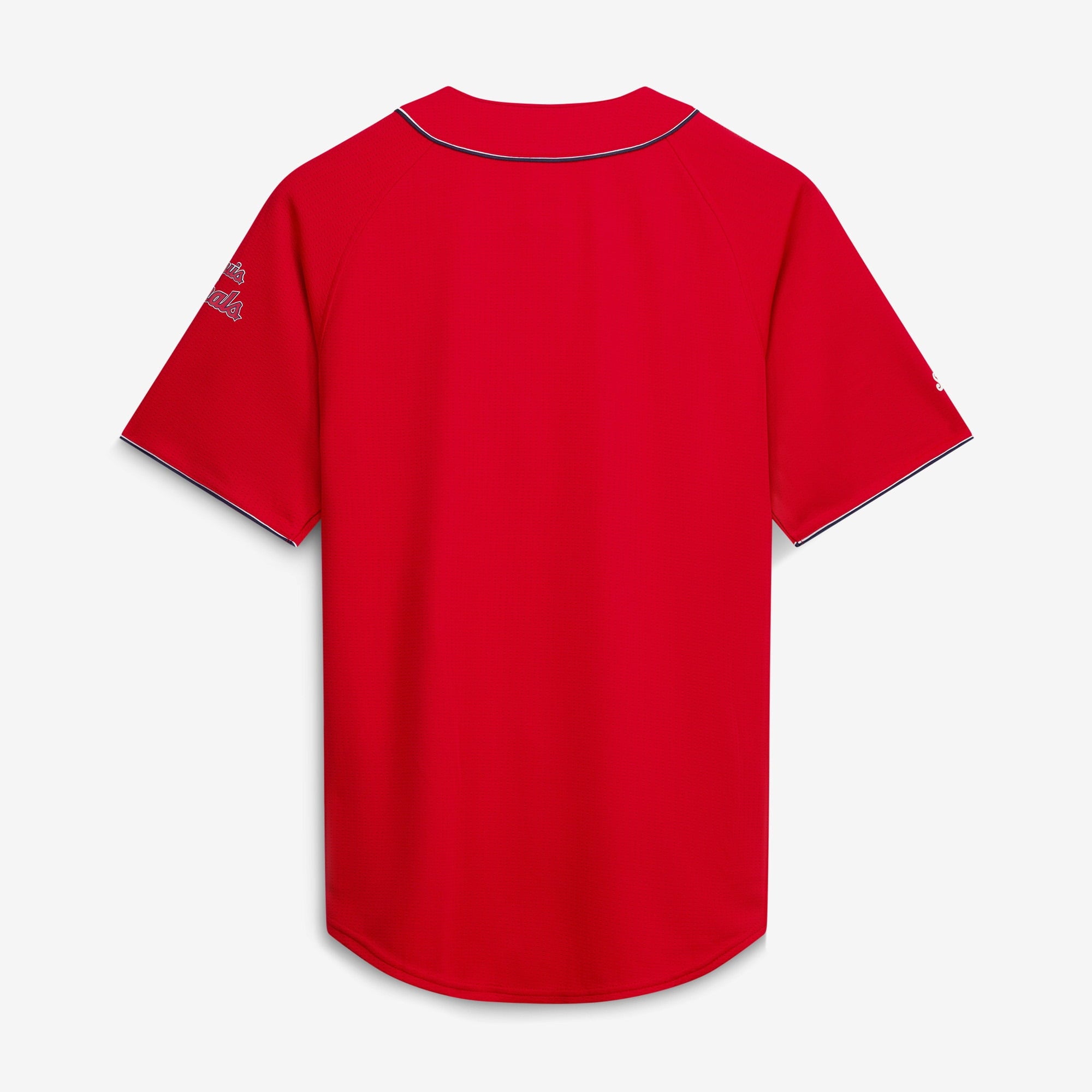 Men's Stitches  Red St. Louis Cardinals Team Color Full-Button Fashion Jersey