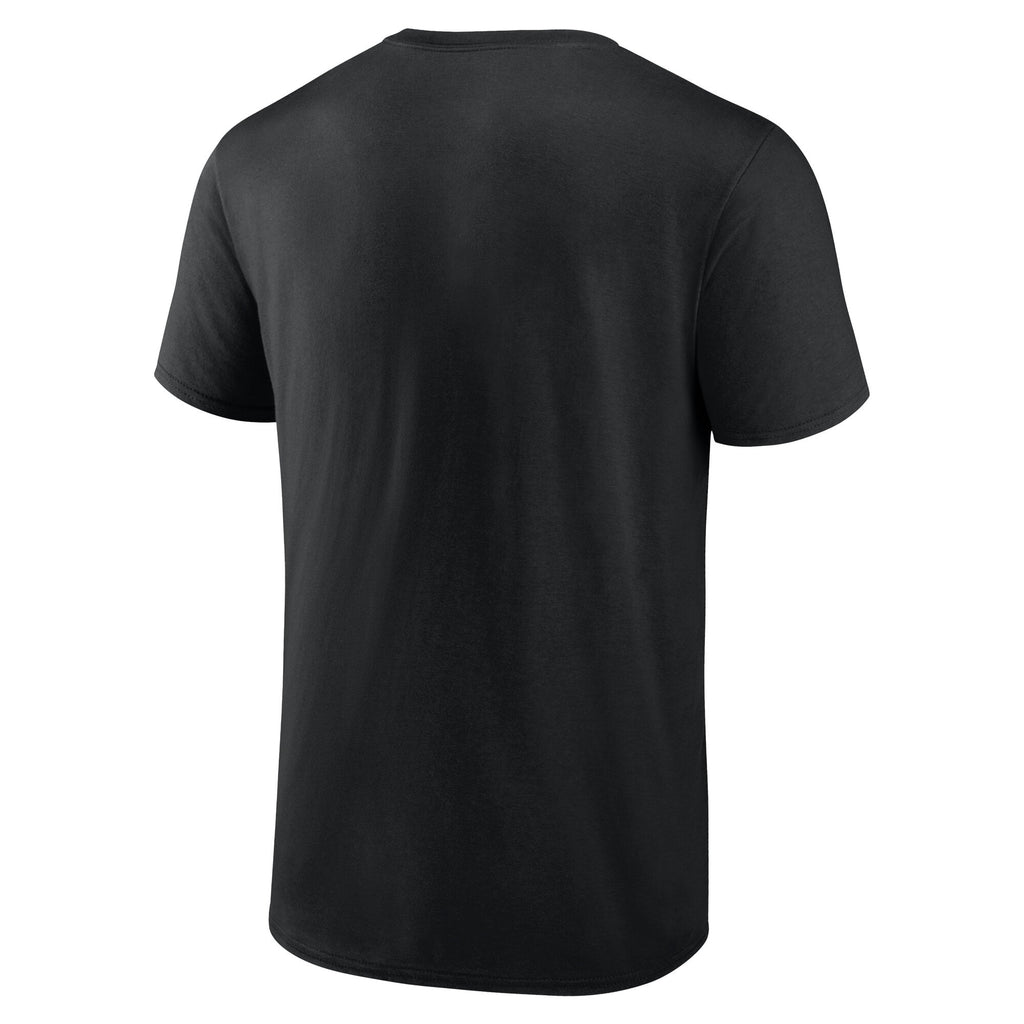 MLB Oakland Athletics Men's Black Tonal Cotton Short Sleeve T Shirt